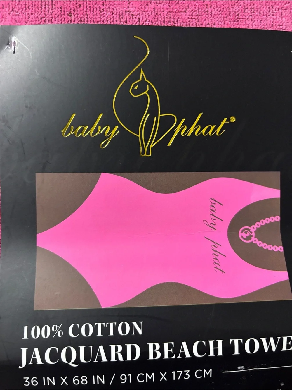Baby Phat Beach Towel